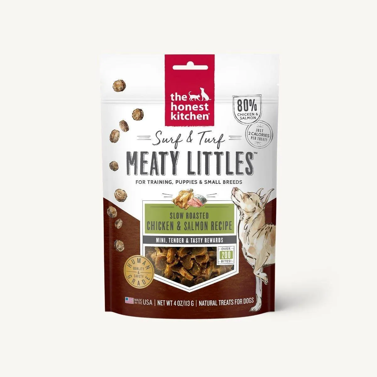 Honest Kitchen Surf & Turf Meaty Littles - Chicken & Salmon 113g