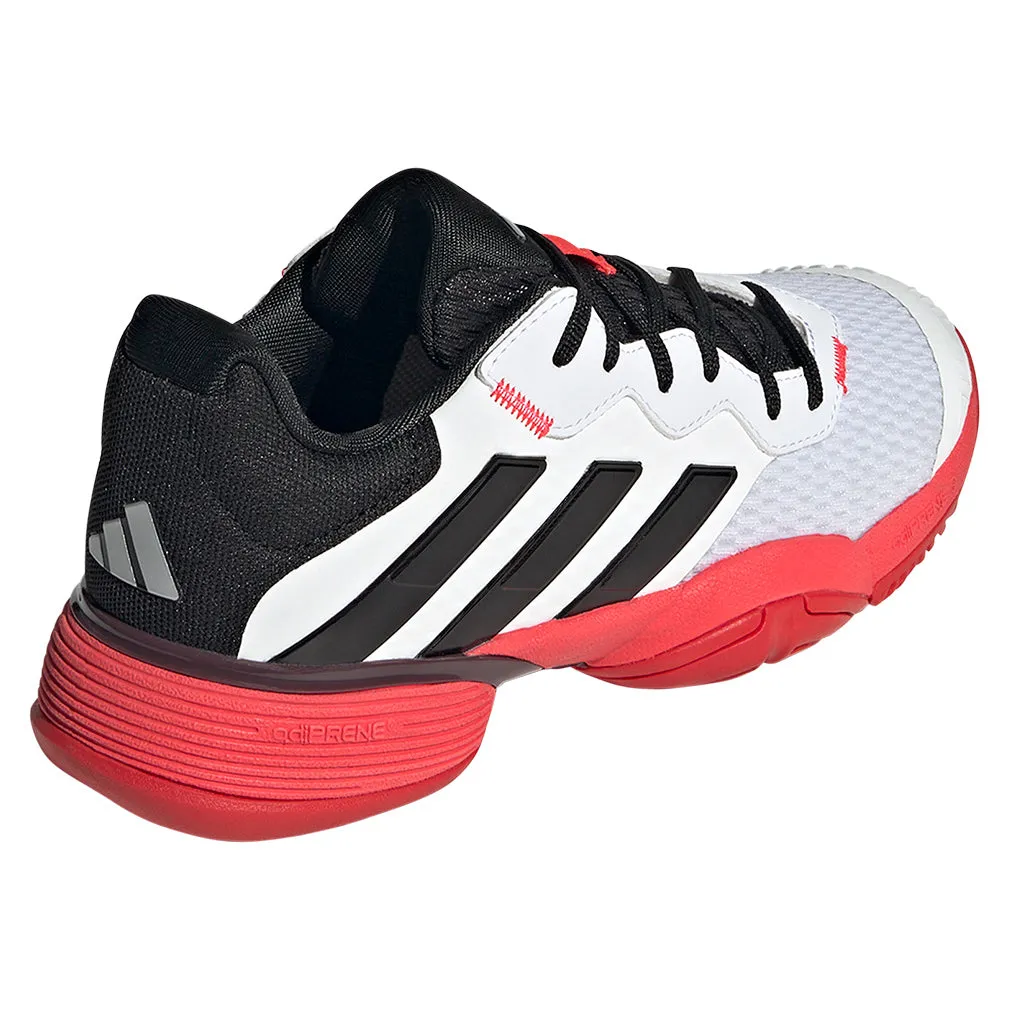 Junior`s Barricade Tennis Shoes White and Core Black