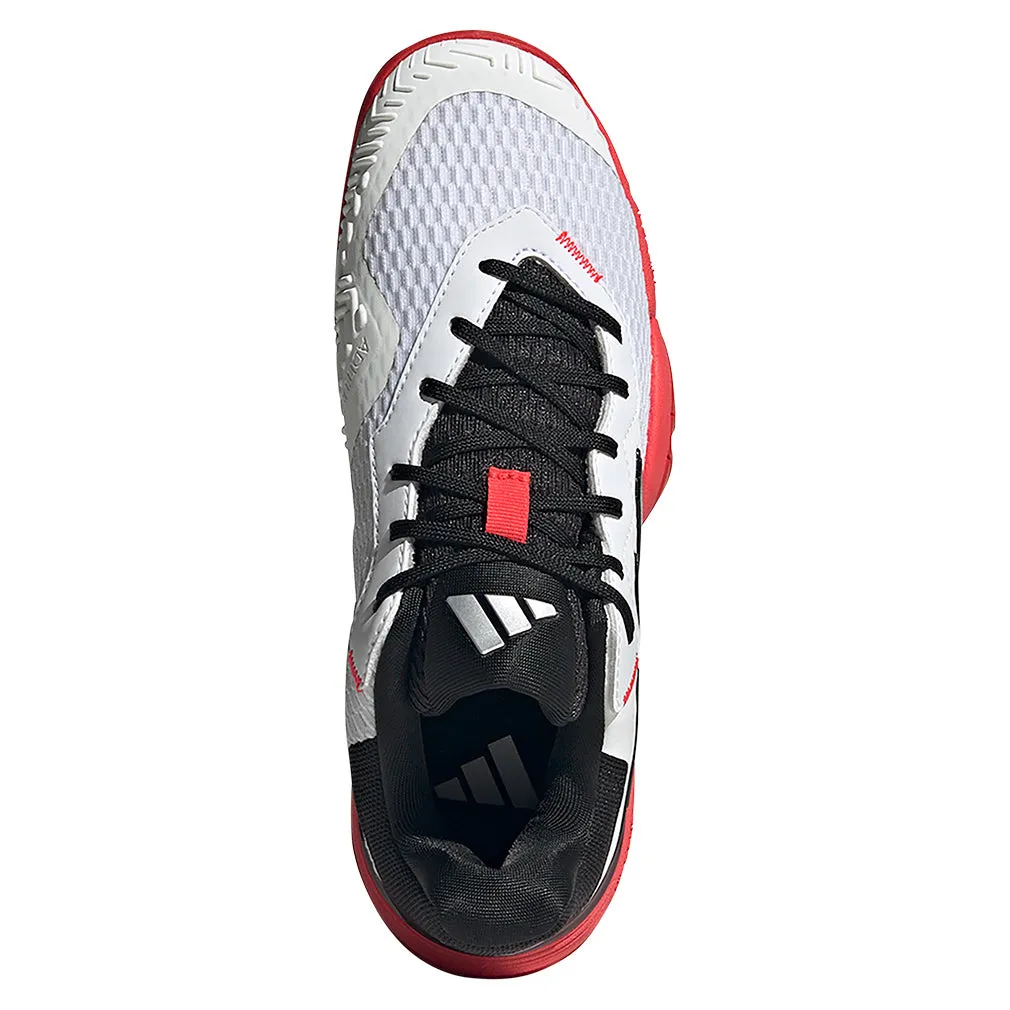 Junior`s Barricade Tennis Shoes White and Core Black