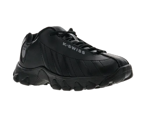 K-Swiss Kids St329 Black Shoes