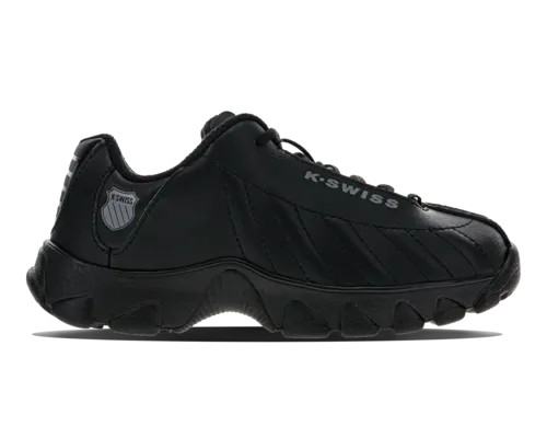 K-Swiss Kids St329 Black Shoes