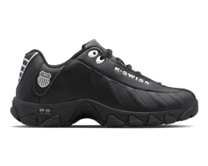 K-Swiss Kids St329 Black Silver-Xw Shoes
