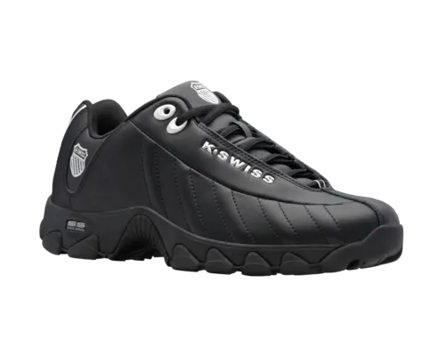 K-Swiss Kids St329 Black Silver-Xw Shoes
