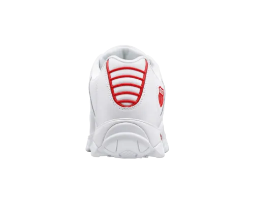 K-Swiss Kids St329 White Mars Red-Xw Shoes