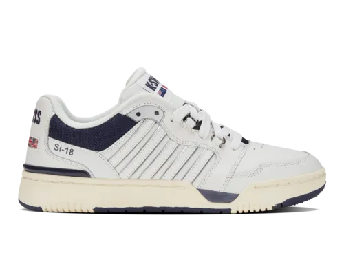 K-Swiss Men's Si-18 Rival Blanc De Blanc Peacoat Antique White Shoes