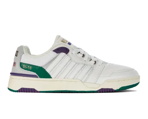 K-Swiss Men's Si-18 Rival Blanc De Blanc Sunset Purple Aventurine Shoes