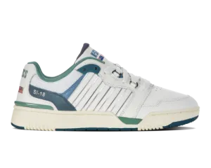 K-Swiss Men's Si-18 Rival Brilliant White Ashleigh Blue Beryl Green Shoes
