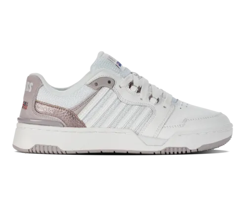 K-Swiss Women's Si-18 Rival Brilliant White Ashes Of Roses Shoes