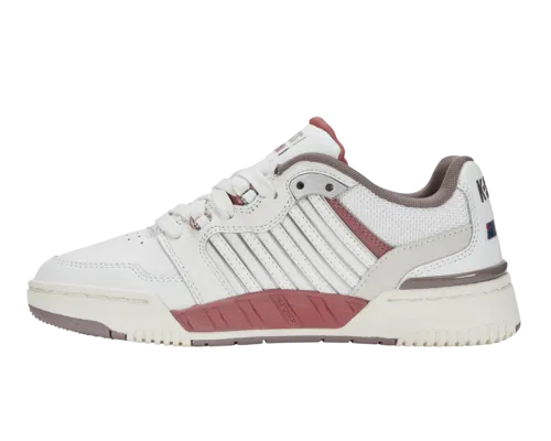 K-Swiss Women's Si-18 Rival Brilliant White Withered Rose Cinder Shoes