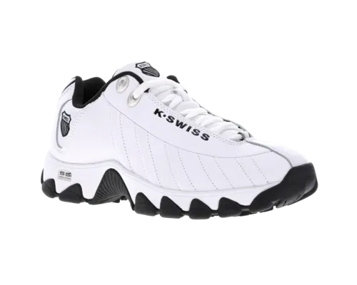 K-Swiss Women's St329 White Black Shoes