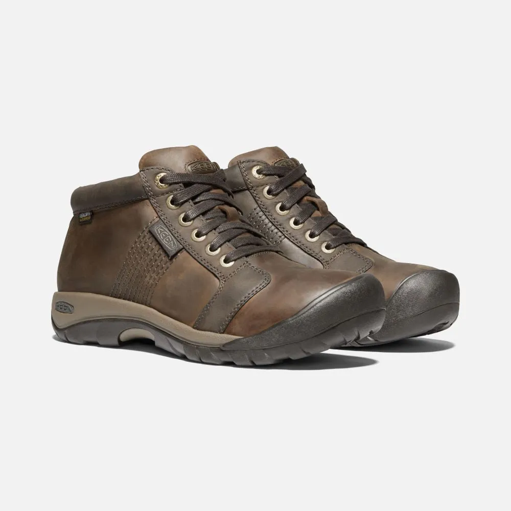 'Keen Outdoor' Men's Austin WP Boot - Chocolate Brown