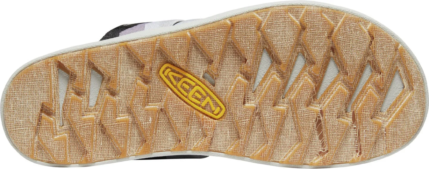 'Keen Outdoor' Women's Elle Backstrap Sandal - Black / Thistle