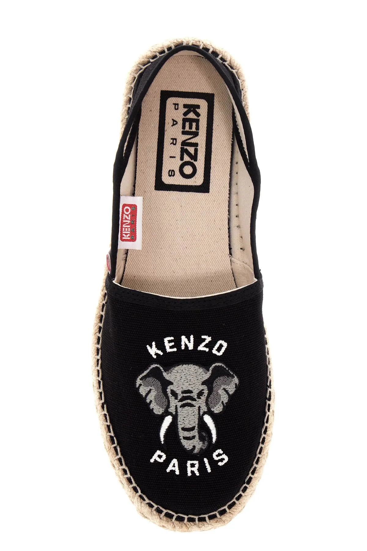 KENZO Espadrillas In Tela Con Ricamo Logo