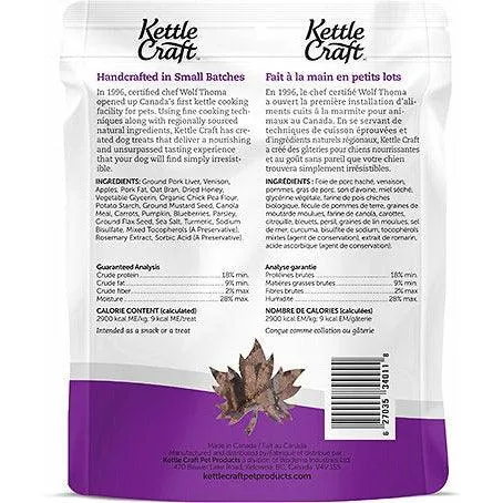 Kettle Craft Venison & Okanagan Apple Big Bite Dog Treats