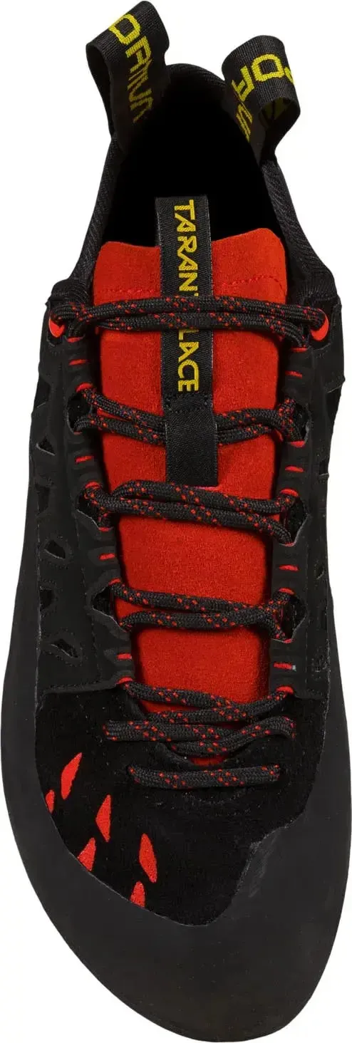 La Sportiva Unisex Tarantulace Climbing Shoes Black/Poppy | Buy La Sportiva Unisex Tarantulace Climbing Shoes Black/Poppy here | Outnorth