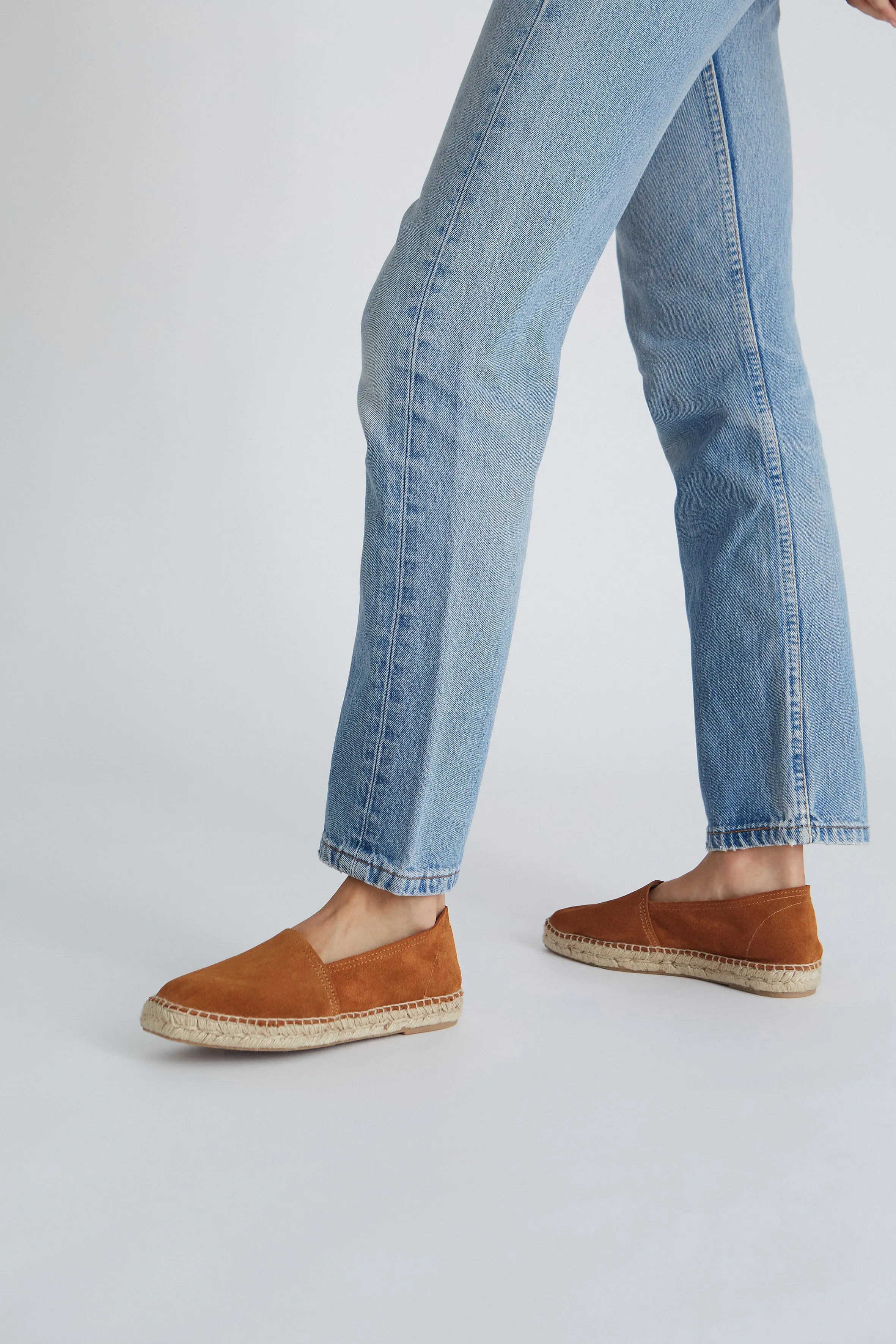 Loafer Espadrilles Cognac