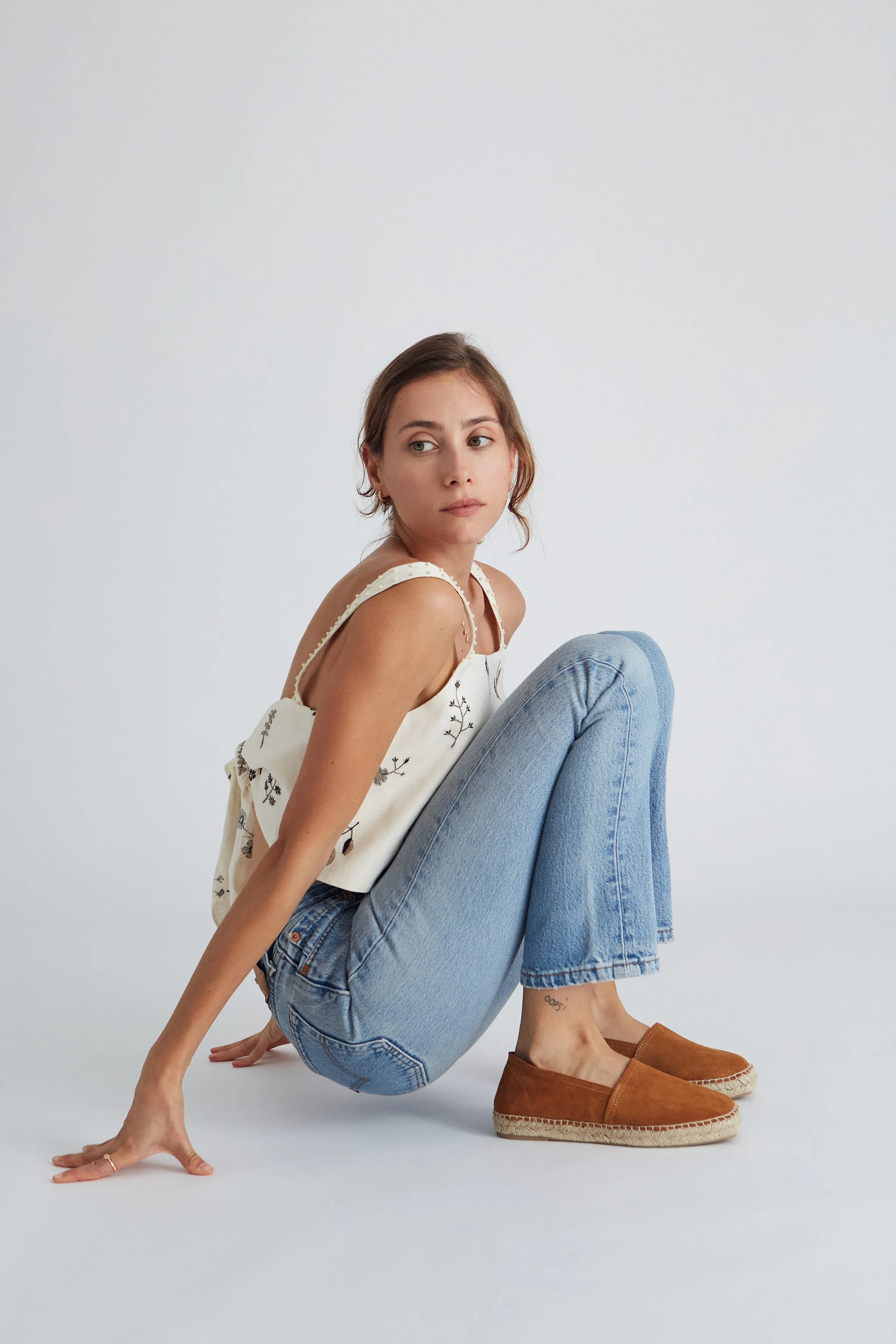 Loafer Espadrilles Cognac