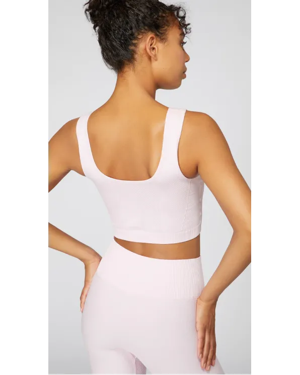 L'urv Hushed Seamless Top - Soft Pink