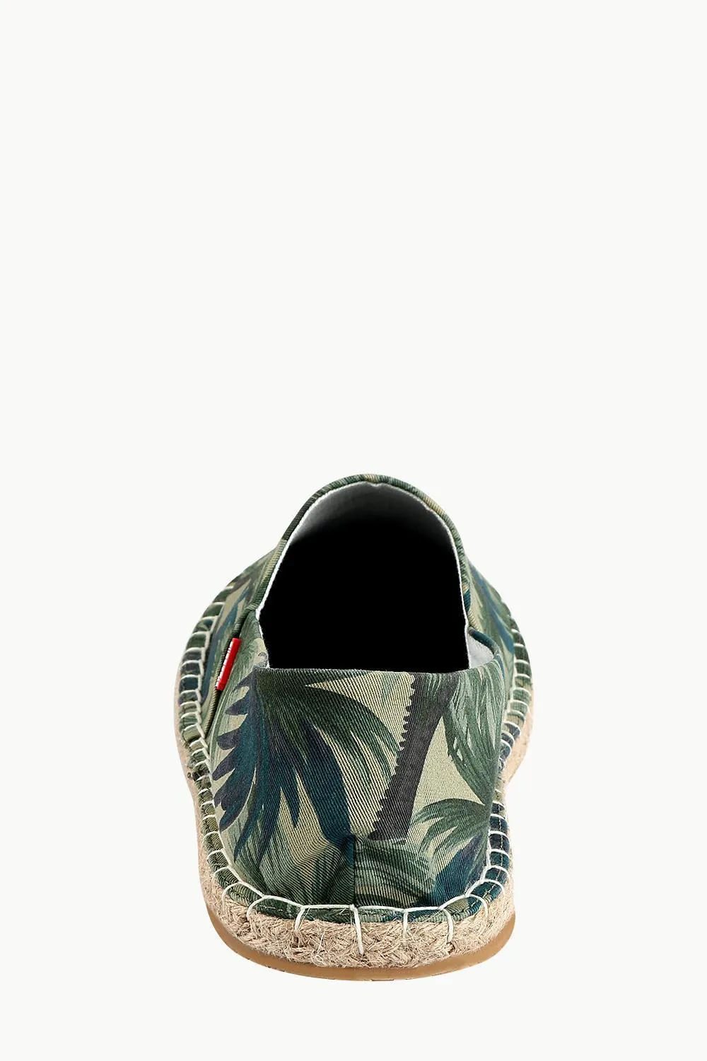 Men's Island Print Green Espadrilles