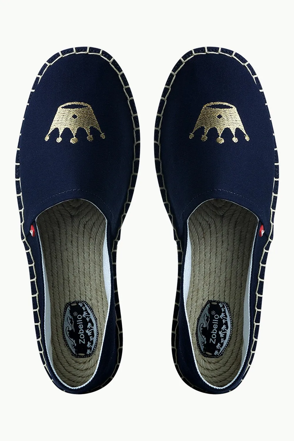 Men's Navy Crown Tag Espadrilles