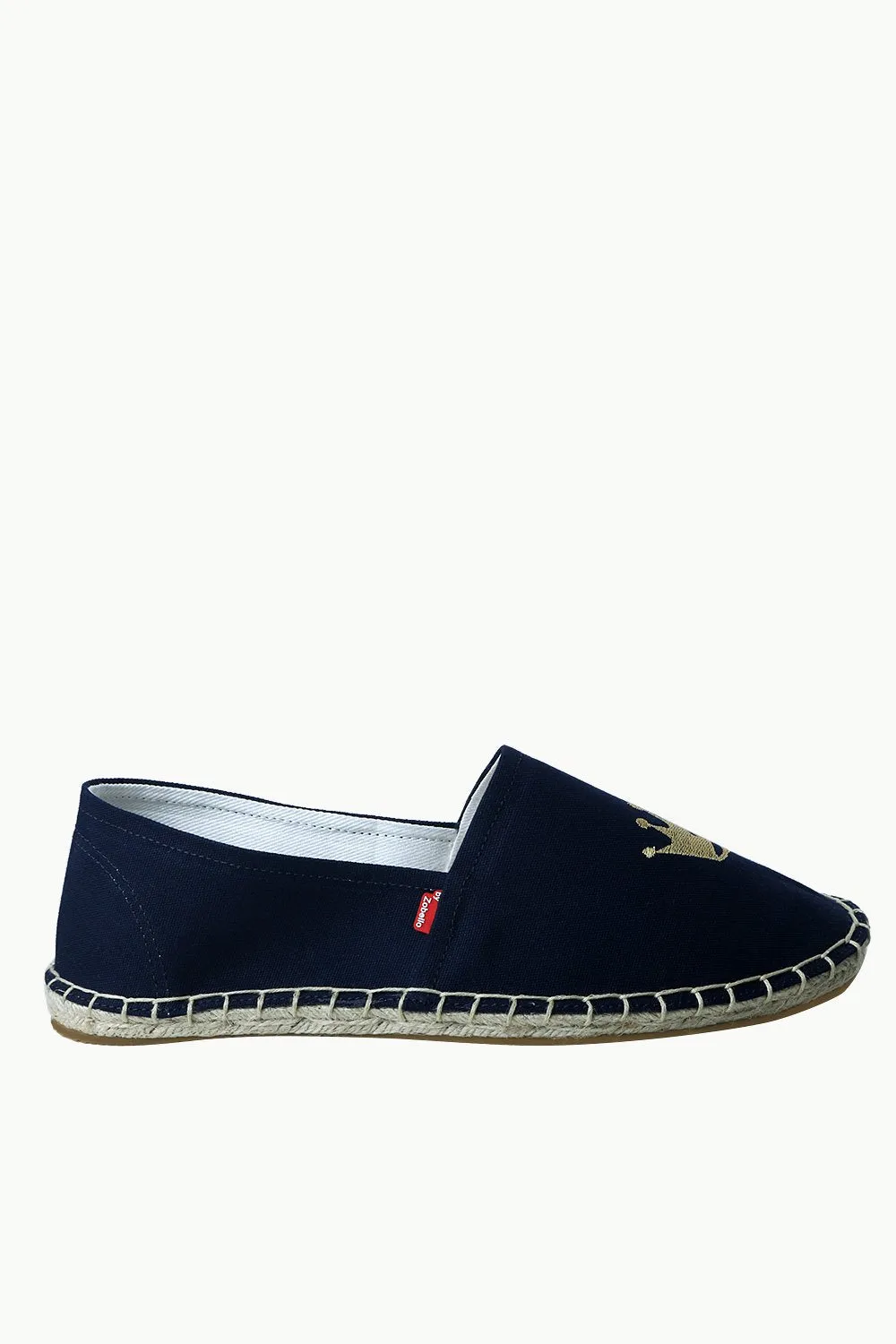 Men's Navy Crown Tag Espadrilles