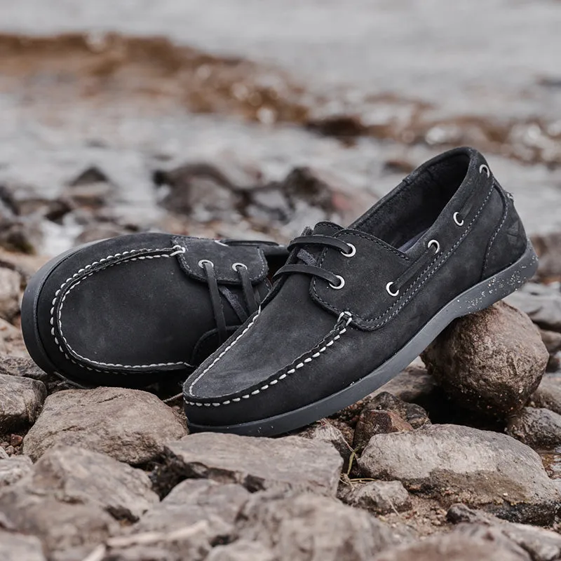 Mull Ladies Deck Shoe in Midnight Navy