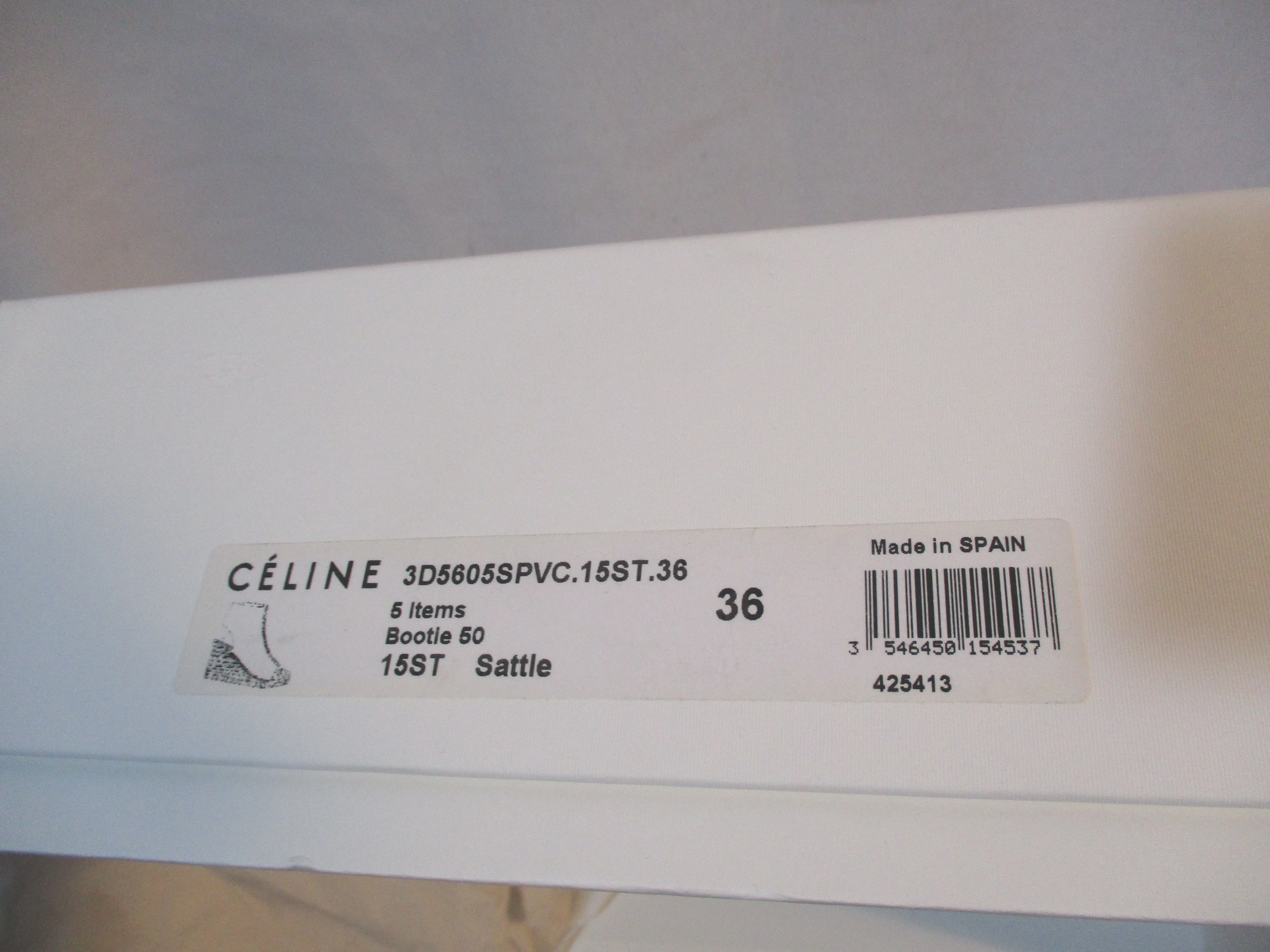 NEW CELINE PARIS WEDGE SATTLE BOOTIE SANDAL ESPADRILLE 36 TAUPE BROWN
