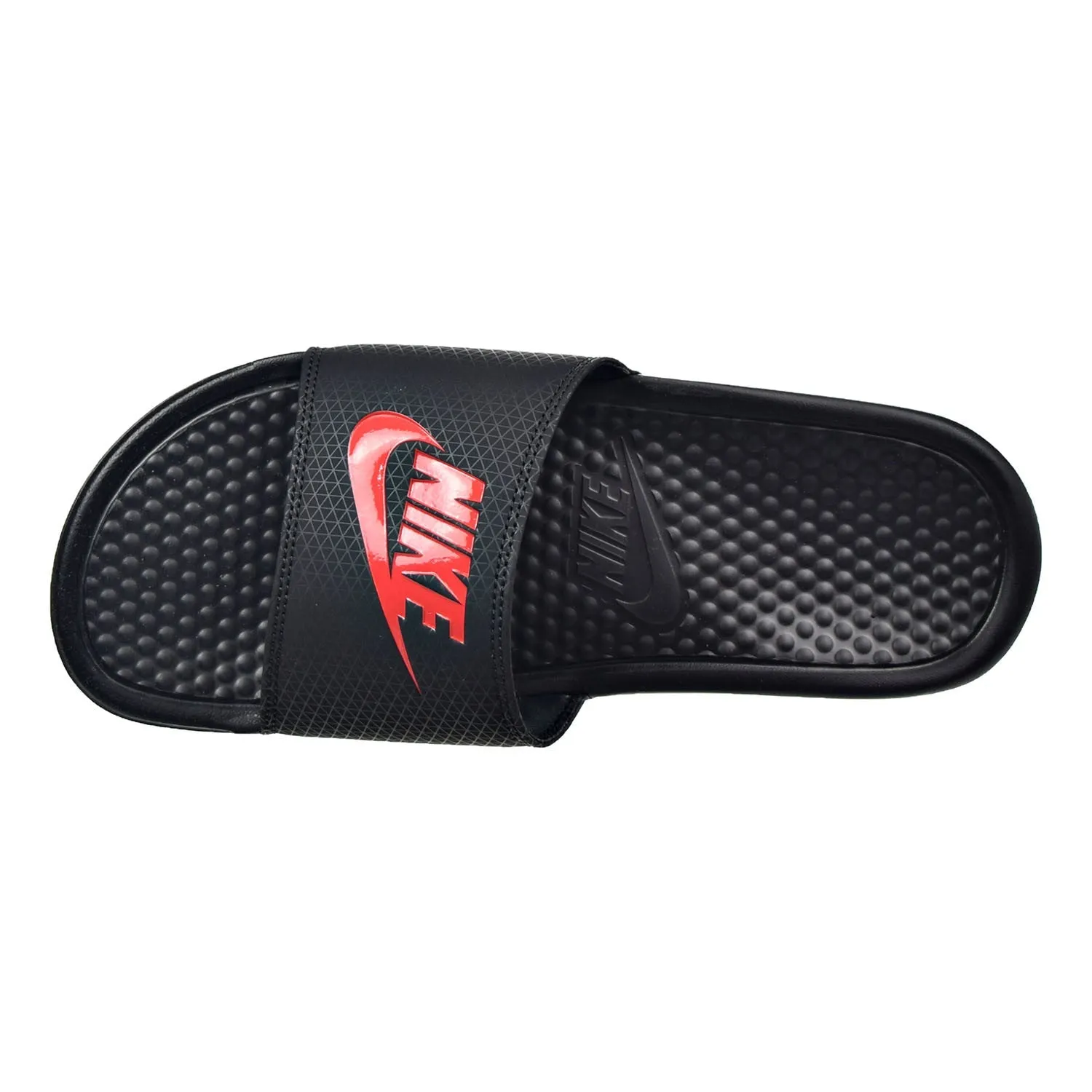 Nike Benassi JDI Men's Sandals Black/Challenge Red