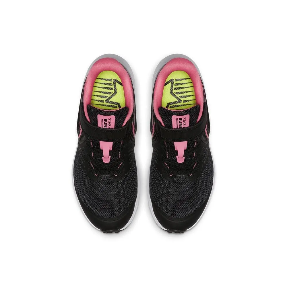 Nike Star Runner Ps Running Shoes Black/Pink