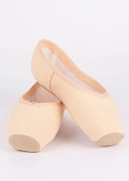 Nikolay Katya, Canvas, Ballet Pink, Super Soft Shank Pointe Shoe
