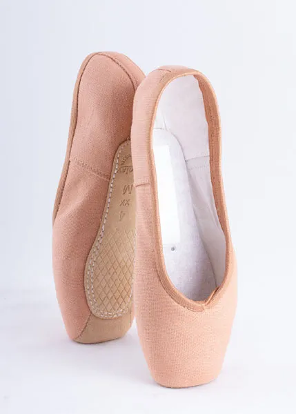 Nikolay Katya, Canvas, Ballet Pink, Super Soft Shank Pointe Shoe