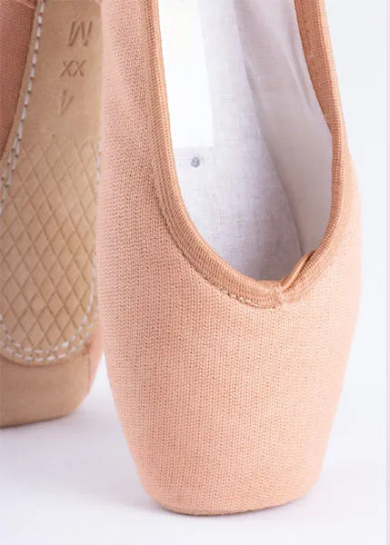 Nikolay Katya, Canvas, Ballet Pink, Super Soft Shank Pointe Shoe