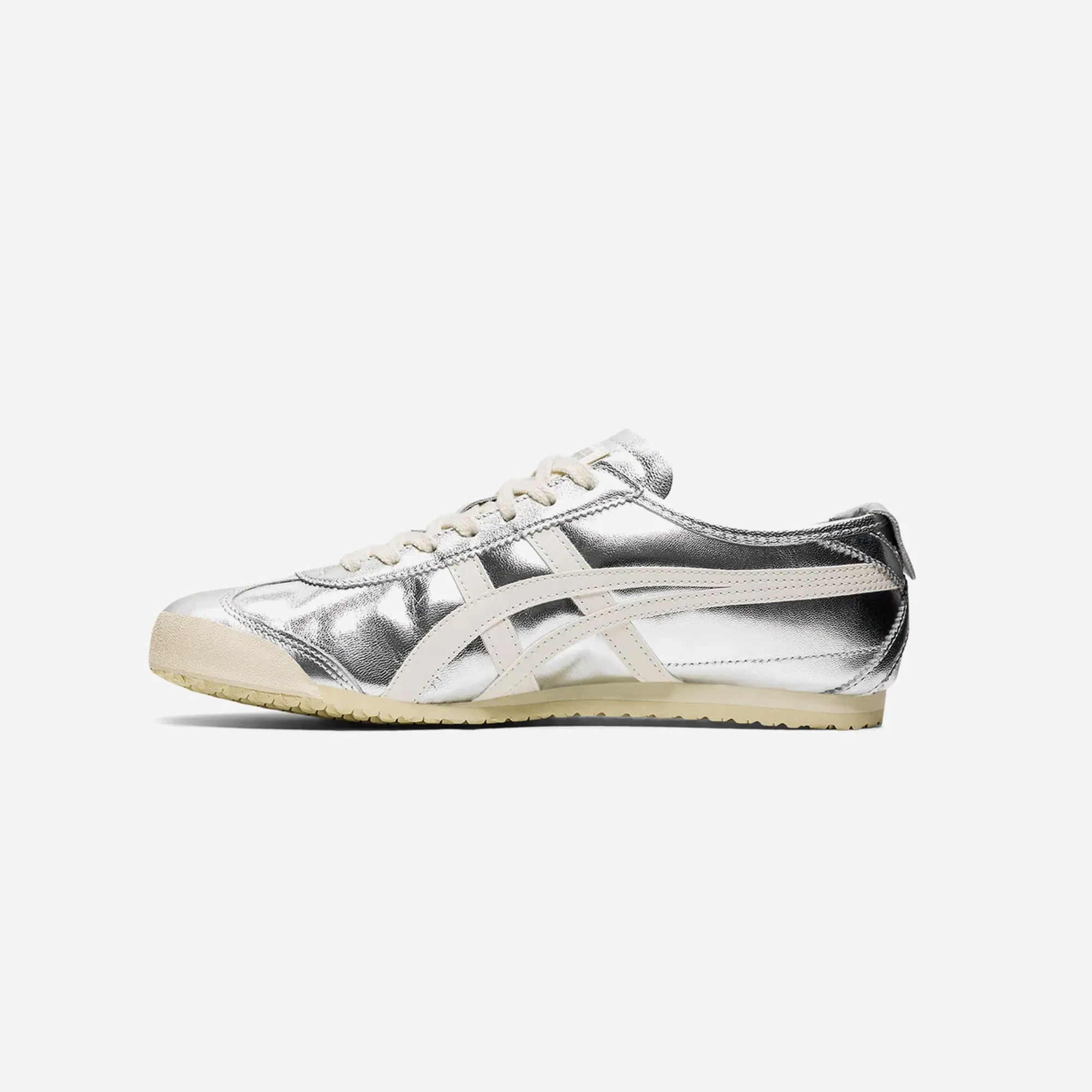 ONITSUKA TIGER MEXICO 66 SD UNISEX SHOES SILVER/OFF-WHITE