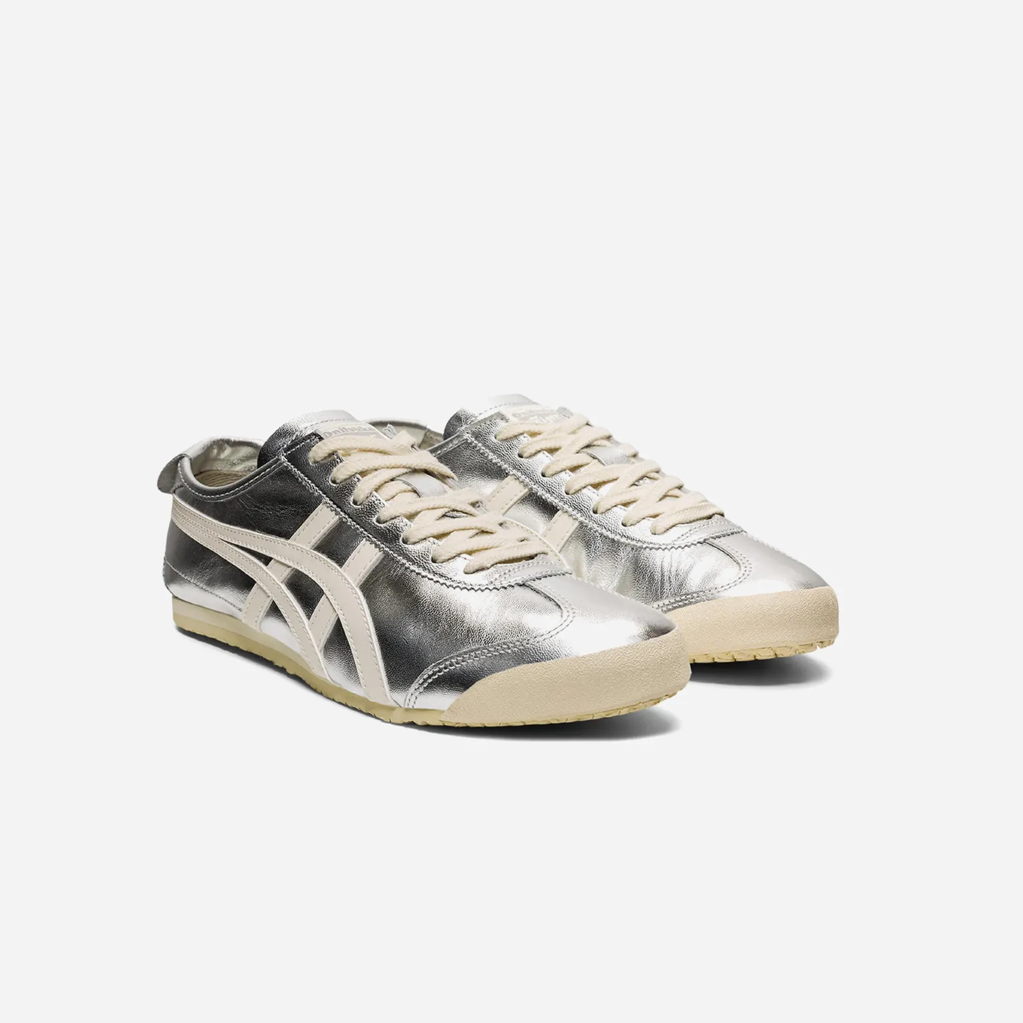 ONITSUKA TIGER MEXICO 66 SD UNISEX SHOES SILVER/OFF-WHITE