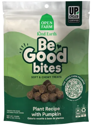 Open Farm - Be Good Bites - Plant Recipe with Pumpkin