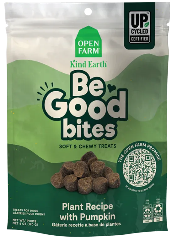 Open Farm - Be Good Bites - Plant Recipe with Pumpkin