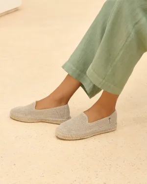 Organic Hemp Flat Espadrilles - O71N0 - La Havana Natural