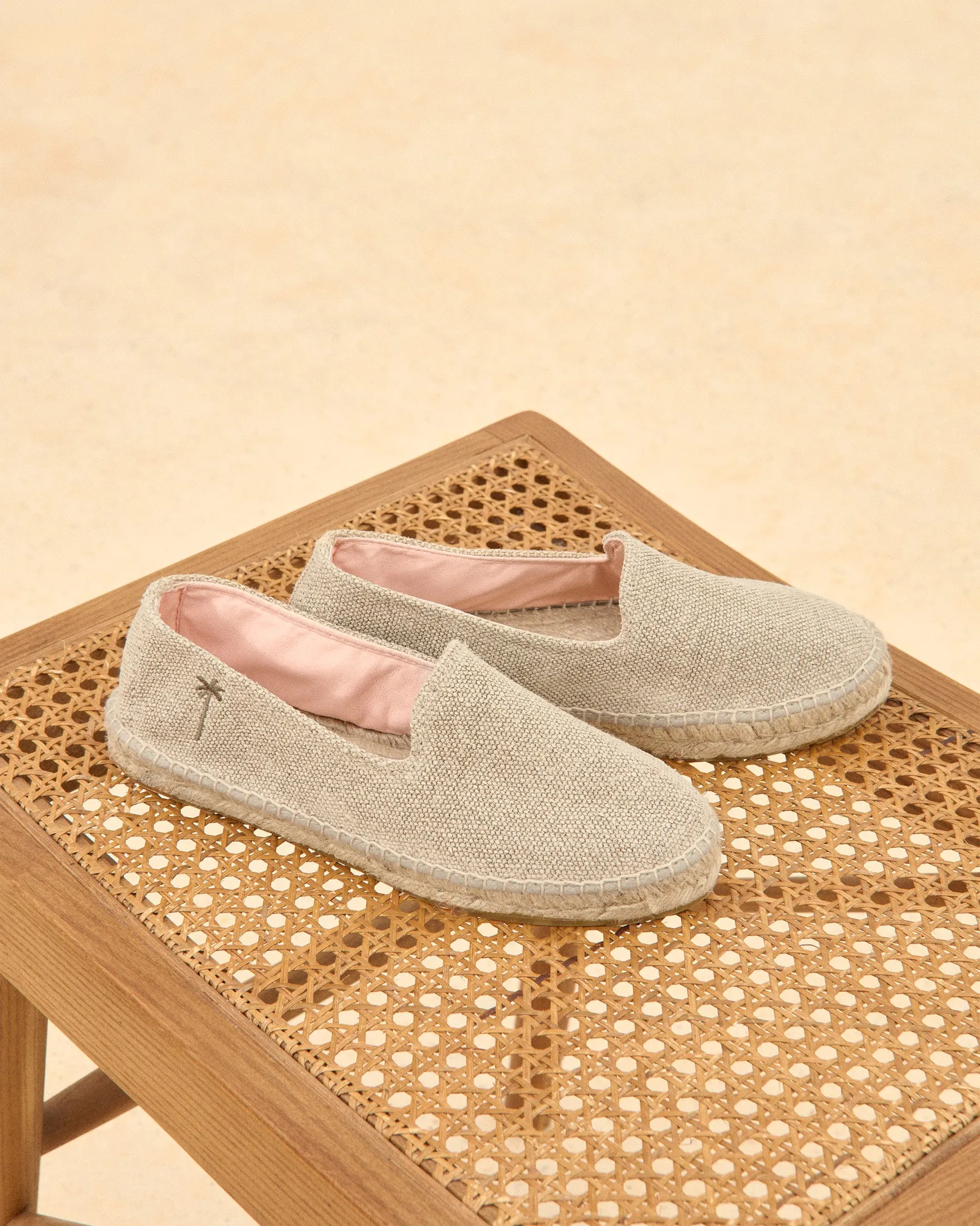Organic Hemp Flat Espadrilles - O71N0 - La Havana Natural