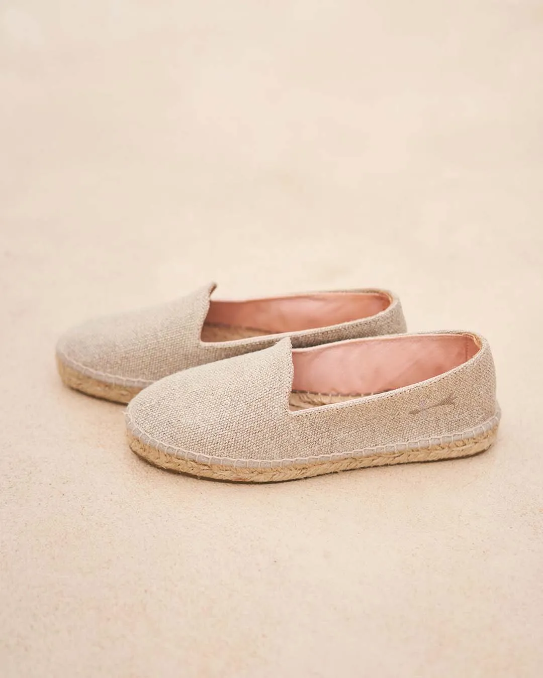Organic Hemp Flat Espadrilles - O71N0 - La Havana Natural
