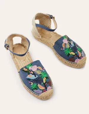 Peggy Espadrilles-Chambray Toucan