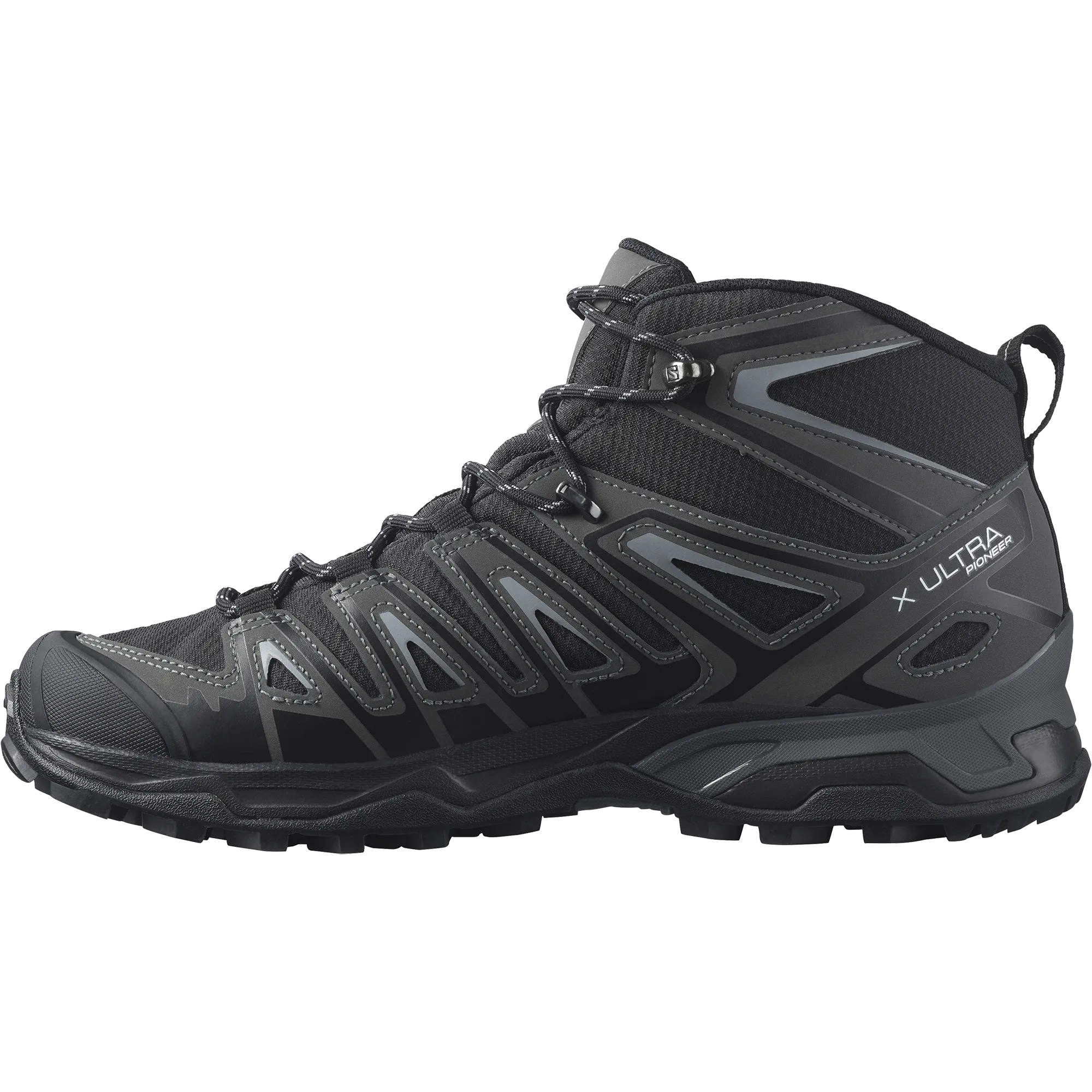 Salomon Men's X Ultra Pioneer Mid CSWP in Black