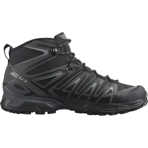 Salomon Men's X Ultra Pioneer Mid CSWP in Black