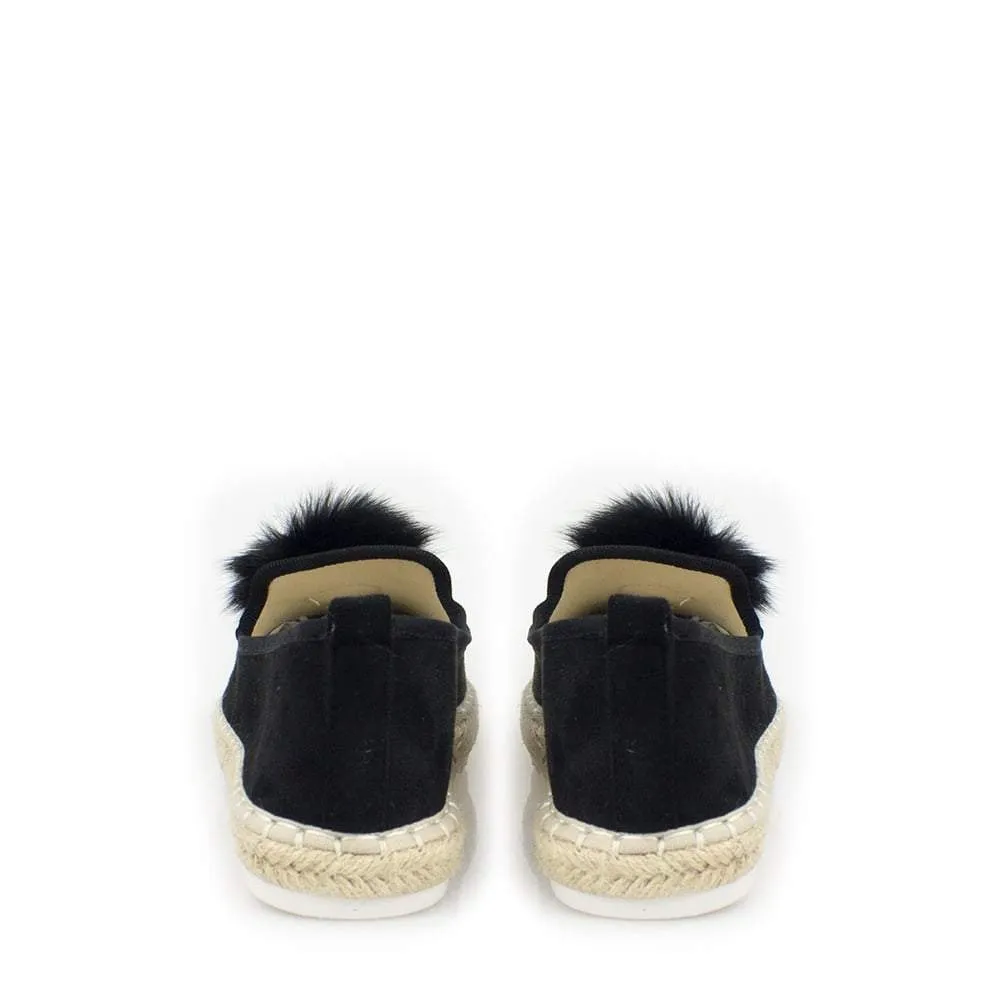 Sandi Slip On Pom Pom Espadrille Pump