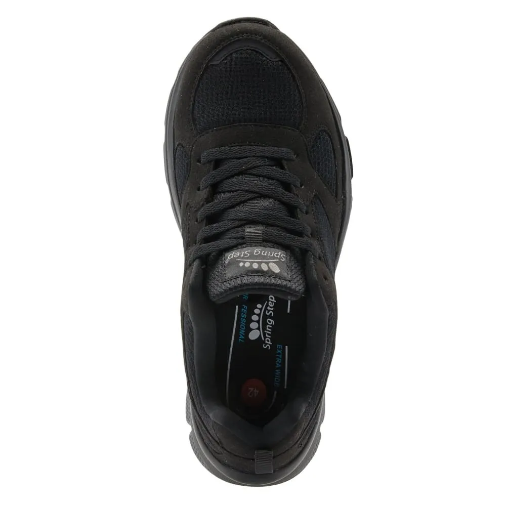 Spring Step Shoes Astro Women's Black Lace Up Shoes