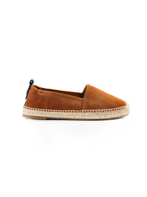 The Monaco Women's Espadrille - Tan Suede
