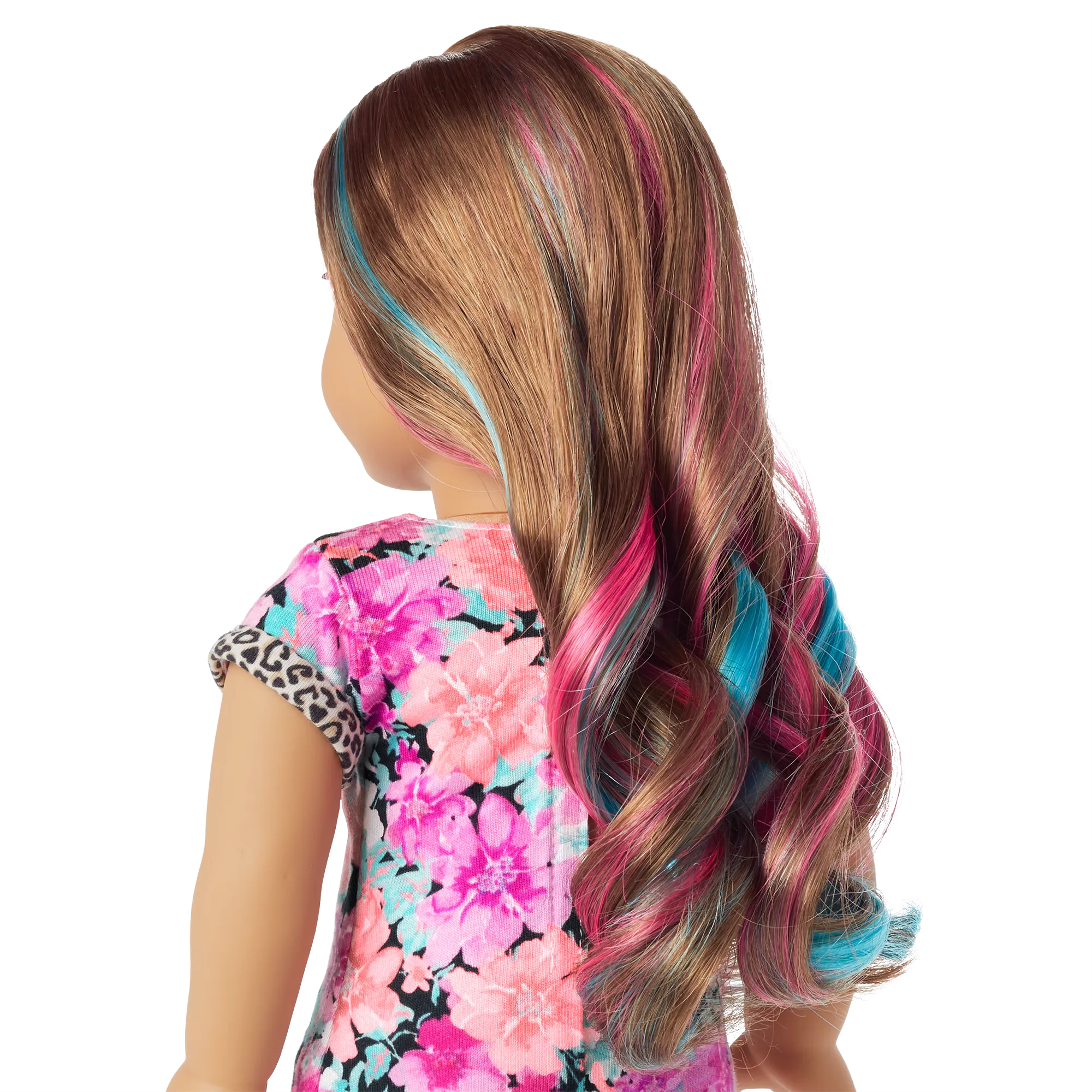 Truly Me™ 18-inch Doll #101 with wavy caramel hair