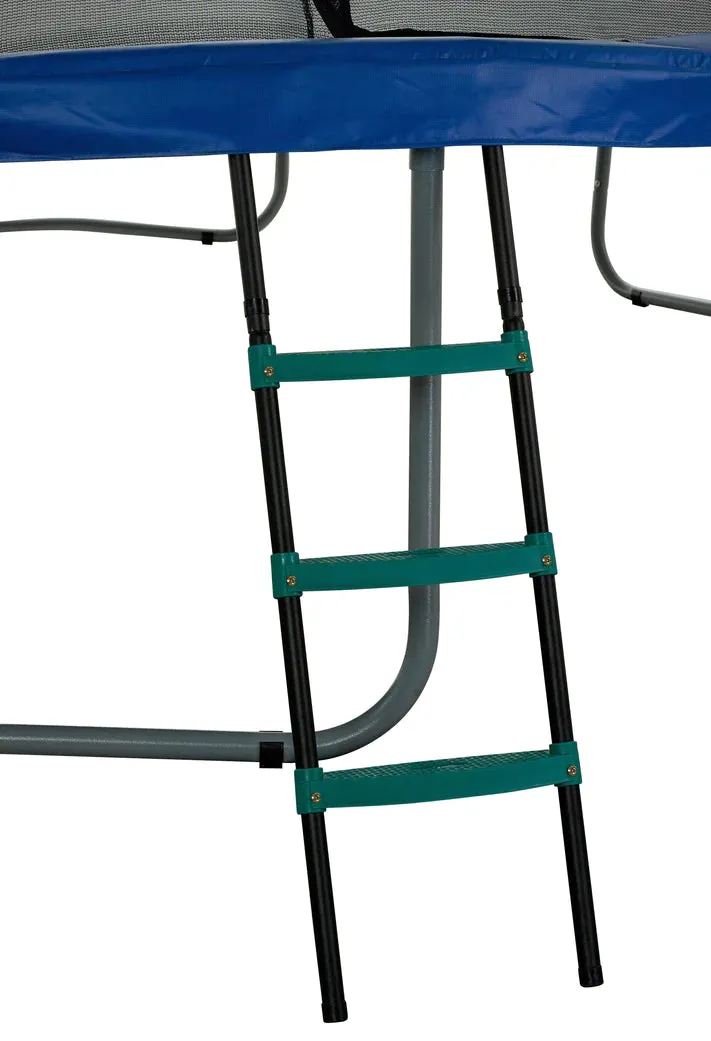 Upper Bounce 40inch Trampoline Ladder 3 Steps foldable - Green