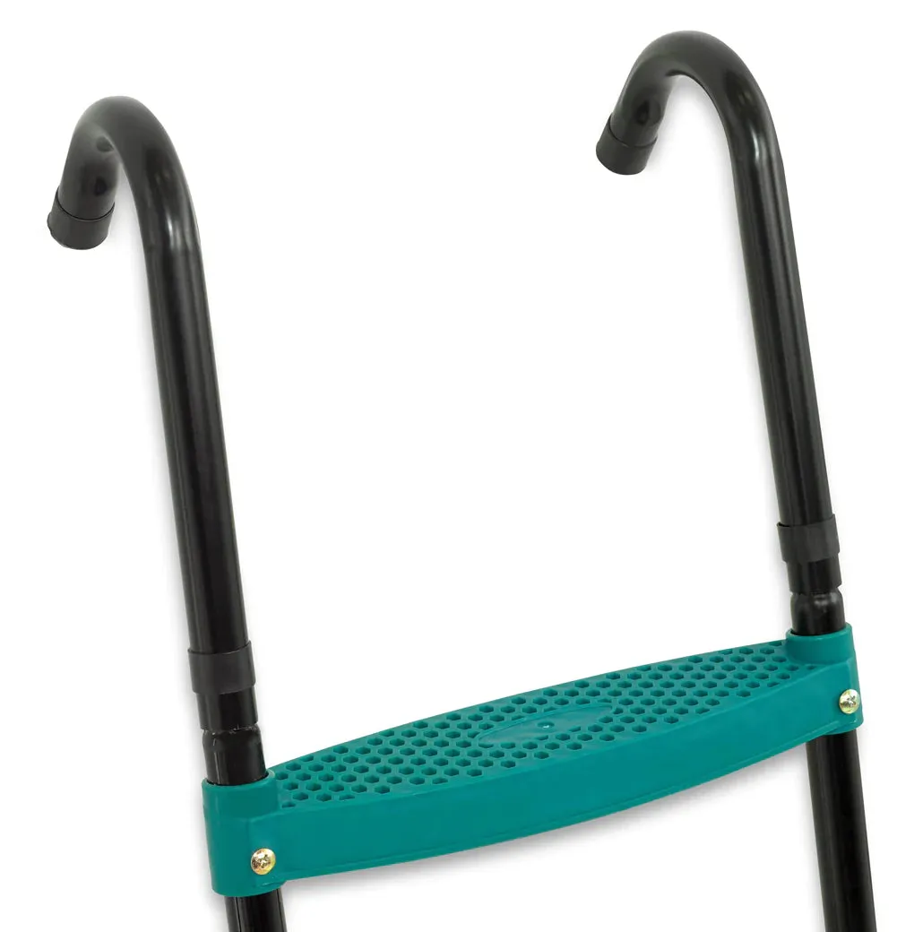 Upper Bounce 40inch Trampoline Ladder 3 Steps foldable - Green