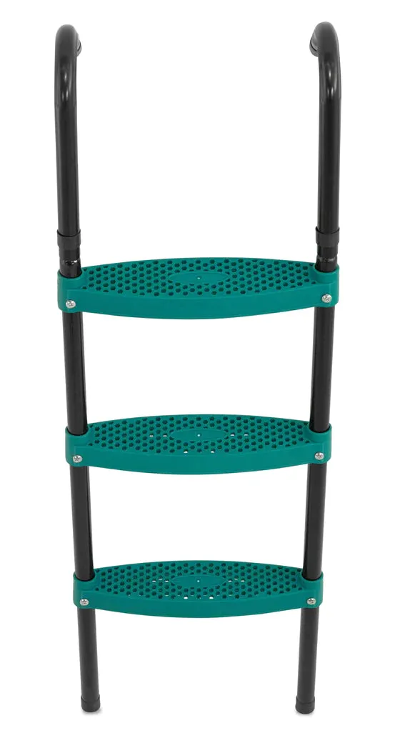Upper Bounce 40inch Trampoline Ladder 3 Steps foldable - Green