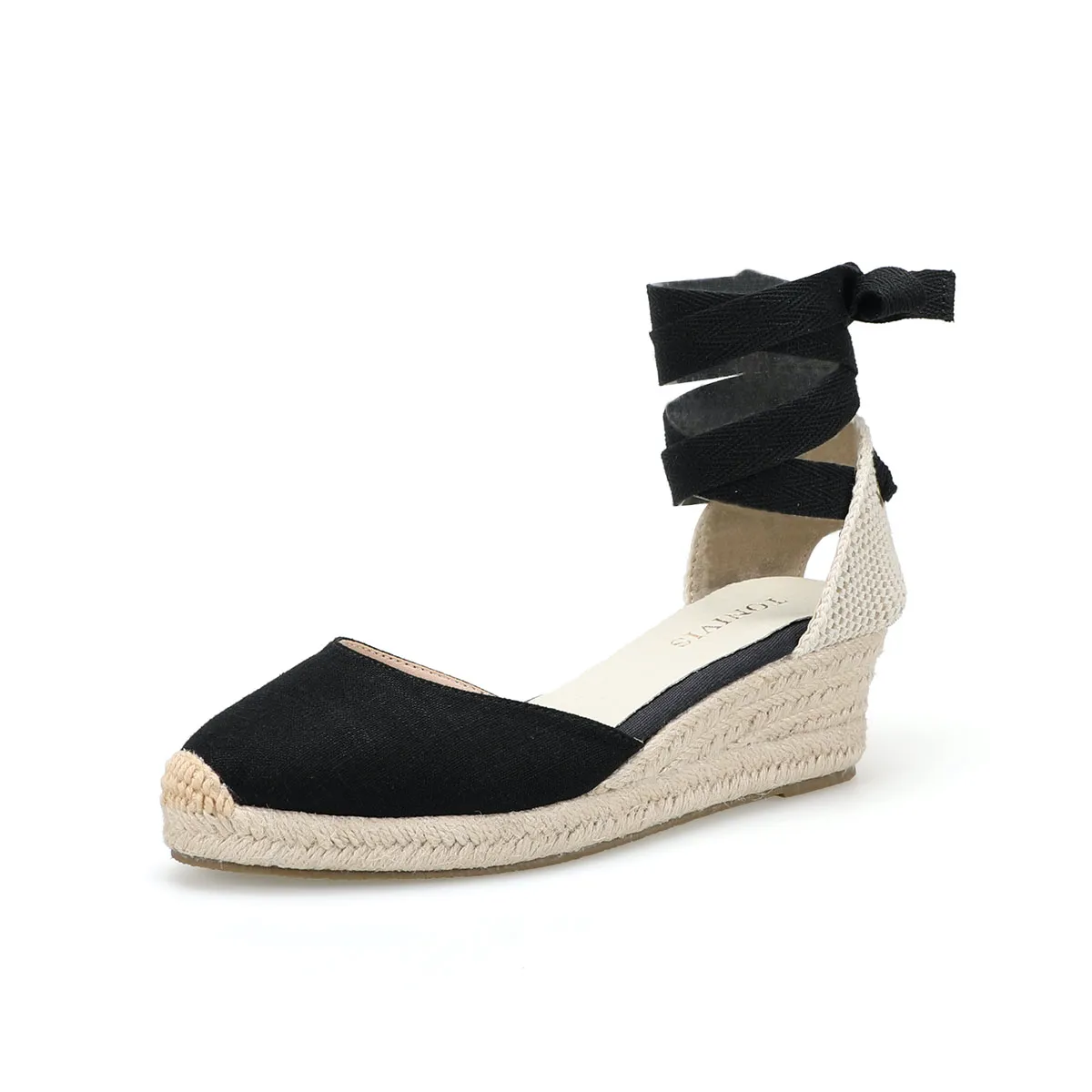 USS Shoes Isabel Women's Lace Up Wedges Sandals